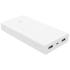 Внешний аккумулятор Xiaomi Mi Power Bank 2C 20000 QC 3.0 белый