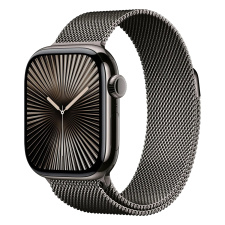 Apple Watch Series 10 Умные часы Apple Watch Series 10 46 мм GPS+Cellular Slate Titanium Case with Slate Milanese Loop M/L watch