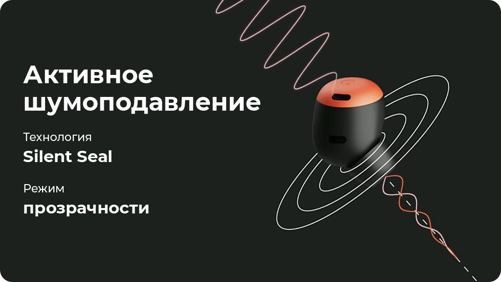 Беспроводные наушники Google Pixel Buds Pro, charcoal (Черный)