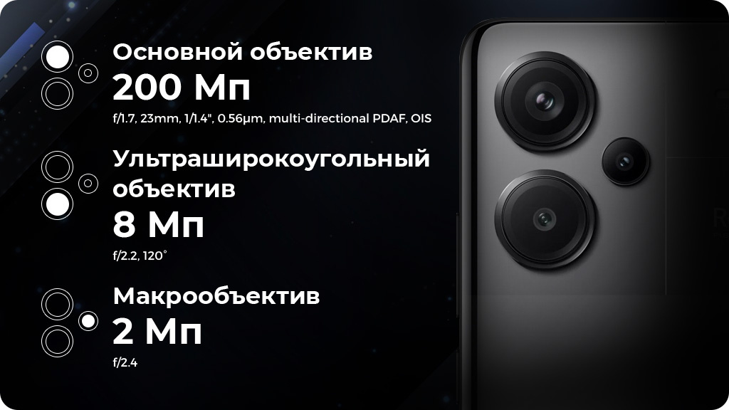 Xiaomi Redmi Note 13 Pro+ 8/256Gb (NFC) Global Черный