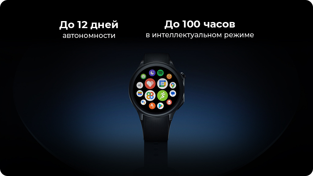 Умные часы OnePlus Watch 2 Global Черный