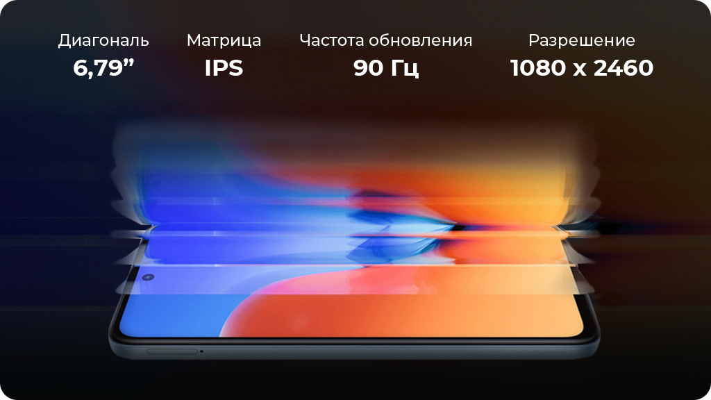 Xiaomi Redmi 12 8/128Gb РСТ Голубой