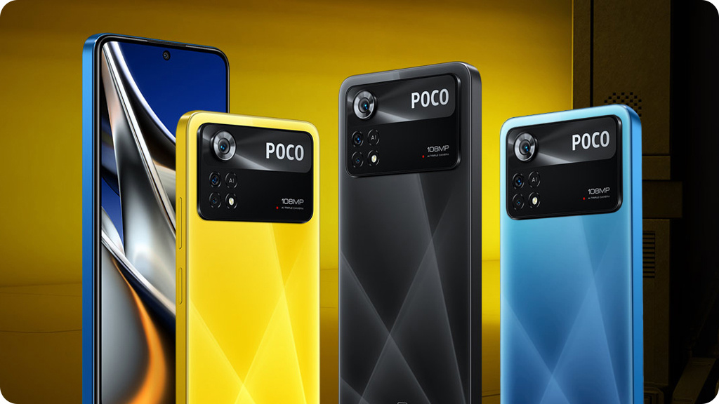 Xiaomi Poco X4 Pro 5G 8/256 Черный Global Version