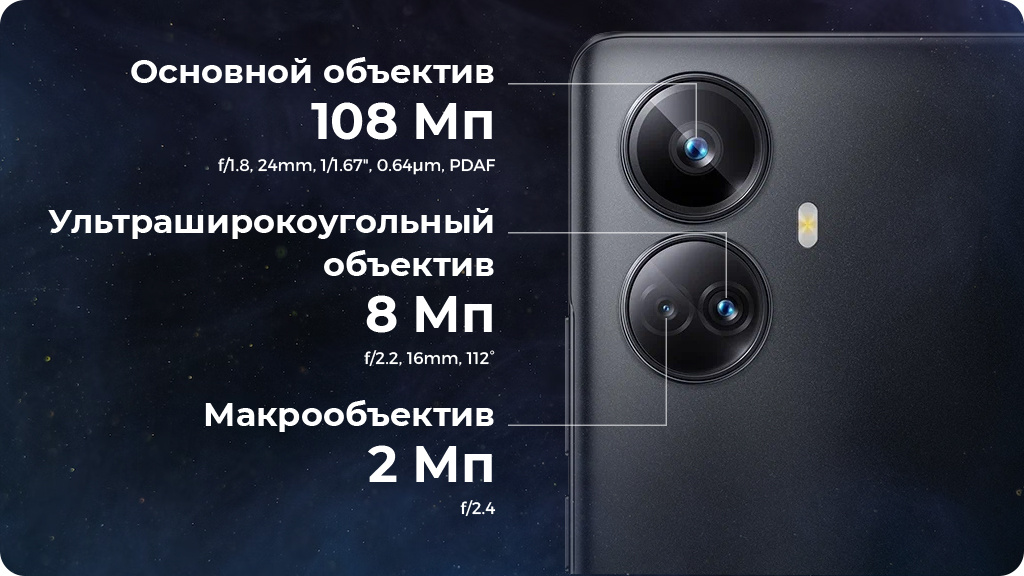 Realme 10 Pro Plus 5G 12/256Gb Голубой