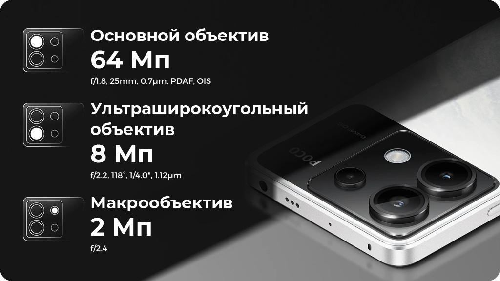 Xiaomi Poco X6 12/512Gb Global Белый