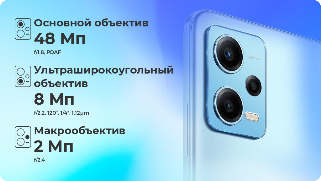 Xiaomi Redmi Note 12 5G 4/128Gb Черный Global